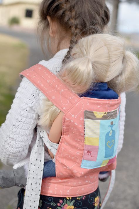 Doll Carriers :: Curious Dream Blog Hop (& Giveaway) Diy Baby Doll Carrier, Doll Carrier Pattern Free, Baby Doll Carrier Sewing Pattern, Baby Doll Carrier Pattern Free, Baby Doll Carrier Tutorial, Diy Doll Carrier, Doll Carrier Free Pattern, Doll Carrier Sewing Pattern, Baby Doll Carrier Pattern