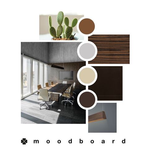 Office Mood Board Color Schemes, Office Design Mood Board, Moodboard Office, Office Mood Board, Product Moodboard, Cafe Bar Interior, Material Color Palette, Office Layout Plan, Interior Design Portfolio Layout