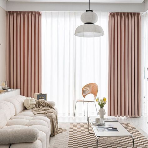 Curtains Width, Curtains For Living Room, Made To Measure Curtains, Dream House Plans, Decor For Living Room, Curtains Living Room, Room Designs, Blackout Curtains, Wall Colors