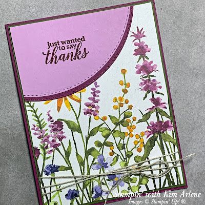 Dainty Flowers Thank You Card Stampin Up Around The Bend, Thank U Cards, Scrappy Cards, Around The Bend, Dainty Flowers, Hand Made Greeting Cards, Shop With Me, Making Greeting Cards, Designer Series Paper