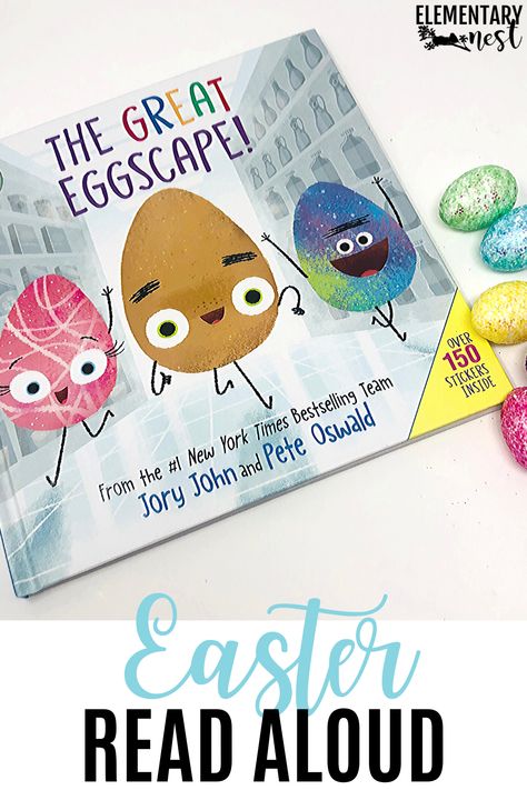 8 engaging Easter Read-Aloud Books. As a teacher, the Easter holiday can be worked into your lessons with fun books about the Easter bunny, Easter baskets, and Easter eggs. Enjoy these Easter reading activities for kids. These are 8 of my favorite Easter books for your classroom. Read more here about Easter read-alouds to help make the holiday fun and engaging for your students. Easter Read Alouds First Grade, Easter Activities Grade 1, Easter Activities For Students, Easter 2nd Grade Activities, Easter Activities For 3rd Grade, 1st Grade Easter Activity, Easter Activities Elementary, How To Catch The Easter Bunny, Easter Literacy Activities Kindergarten