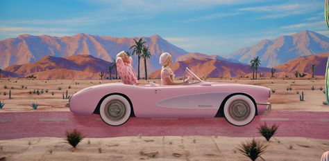 Pink Corvette, Hari Nef, Lyna Youtube, Barbie Car, Райан Гослинг, America Ferrera, Greta Gerwig, London Film Festival, Kid Friendly Travel Destinations