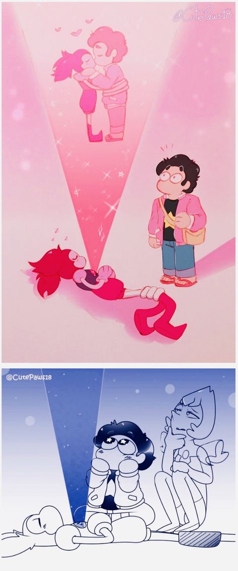 Steven And Spinel Ship, Spinel Fanart Cute, Genderbent Steven Universe, Steven Universe Fanart Fusion, Steven Universe X Spinel, Stevinel Fanart, Spinel X Steven Fanart, Steven Universe Future Fanart, Spinel And Steven