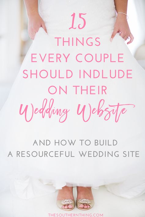 15 things every couple should include on their wedding website, plus a tutorial on how to build a resourceful wedding website that literally anyone can do! @godaddy  #godaddy #sponsored Q And A Wedding Website, Q&a For Wedding Website, Q&a Wedding Website, Wedding Website Q&a, Wedding Hairsyles, Invitation Website, Wedding Invitation Website, Free Wedding Invitations, Gimme Some Oven