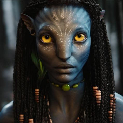 AVATAR the way of the water Na'vi oc character icon Omaticaya Metkayina Neytiri Style Omaticaya Avatar, Avatar Hair, Na'vi Oc, Glam Eye Makeup, Avatar Pandora, Character Icon, Avatar Oc, Oc Character, Pandora Avatar