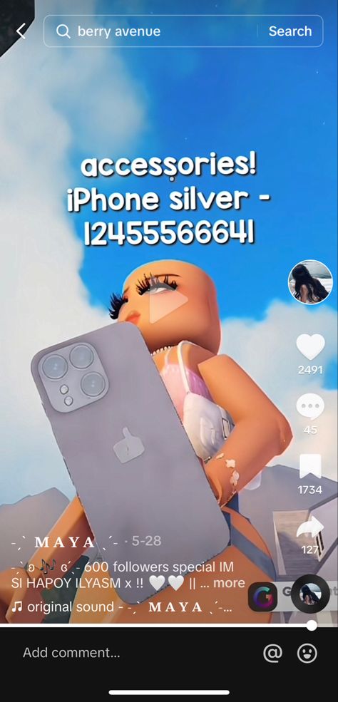 Phone Berry Avenue Codes, Roblox Phone Codes, Phone Codes Berry Ave, Berry Avenue Codes Phone, Phone Codes Bloxburg, Beauty Decals, Roblox Items, Bloxburg Outfits, Berry Codes