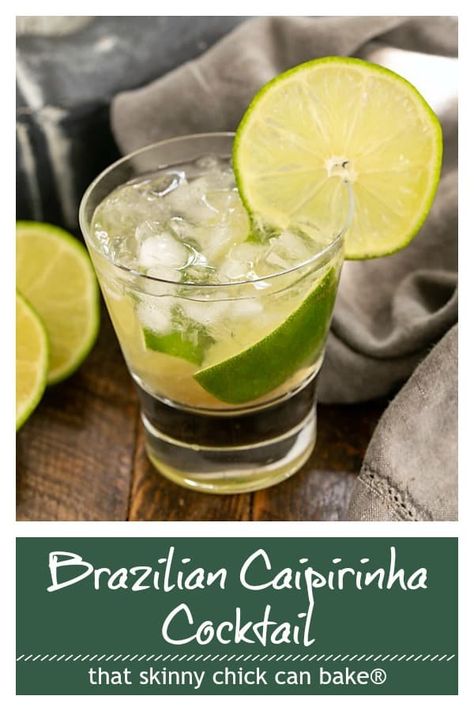 Brazilian Caipirinha, Brazilian Cake, Caipirinha Recipe, Friday Cocktails, Brazilian Cocktail, Caipirinha Cocktail, Citrus Party, Rum Cocktail Recipes, Summer Eats