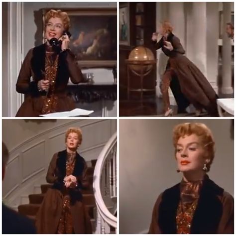 Auntie Mame (1958) / Costumes by Orry Kelly Auntie Mame, Orry Kelly, Hat Hairstyles, Visual Art, Hair Accessories, The Originals, Hair Styles, Clothes