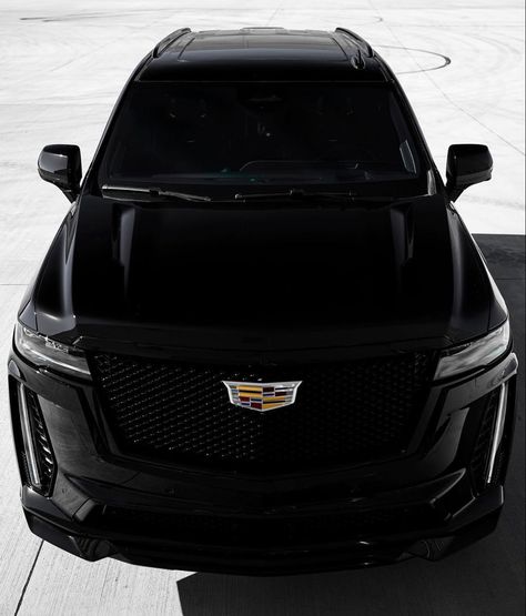 Black On Black Escalade, Black Cadillac Escalade, Escalade Car, Blacked Out Cars, Black Cadillac, Black Truck, Mom Car, Pimped Out Cars, Future Dreams