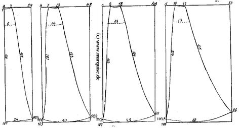 early 1900s 7 panels skirt 1900s Skirt Pattern, Bell Skirt Pattern, Historical Skirt, Edwardian Skirt Pattern, Mermaid Skirt Pattern, Edwardian Skirt, A Line Skirt Pattern, Plated Skirt, Modern Corset