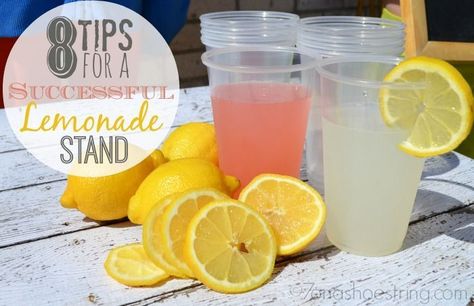 Threenager Party, Food Gifts For Men, Kids Lemonade Stands, Diy Lemonade Stand, Kids Lemonade, Mason Jar Gifts Diy, Lemonade Stands, Diy Food Gifts, Clean Eating Recipes For Dinner