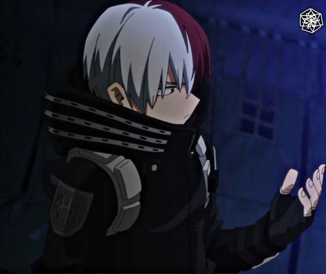 My hero academia todoroki Todoroki World Heroes Mission, Mission Icon, World Heroes Mission, Hero World, Mon Cheri, Anime Kiss, My Hero, Black Outfit, Anime Love