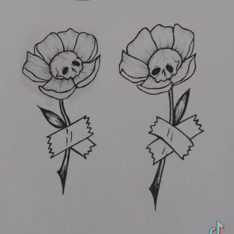 #CoolTattoos #TattooArt #InkMaster #TattooDesigns #InkedUp #TattooLovers #InkInspiration #TattooIdeas #CreativeInk #TattooStyle Creepy Line Art Tattoos, Dibujo Hippie Vintage, Simple Spooky Drawings, Small Dark Tattoos Creepy, Small Spooky Tattoo Ideas, Goth Aesthetic Drawing, Skull Flower Drawing, Creepy Flower Tattoos, Spooky Art Drawing