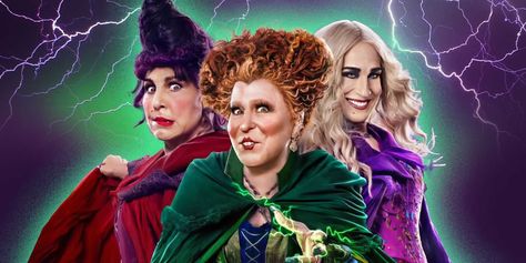 Hocus Pocus Cast, Vinessa Shaw, New Hocus Pocus, Billy Butcherson, Kathy Najimy, Lilia Buckingham, Mary Sanderson, The Sanderson Sisters, Kenny Ortega