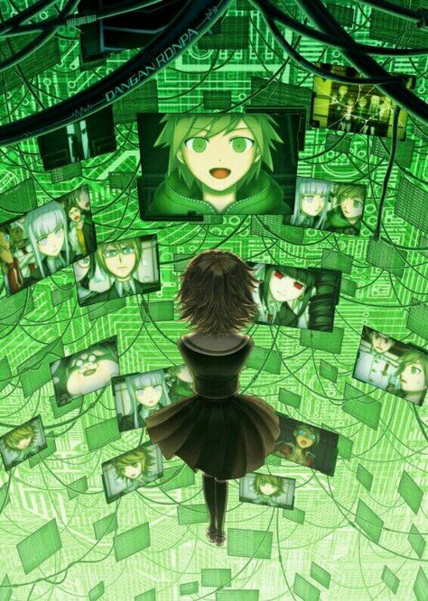 The Internet Danganronpa Chihiro, Danganronpa Trigger Happy Havoc, Danganronpa Game, Danganronpa Funny, Danganronpa 1, Danganronpa Memes, Trigger Happy Havoc, Nagito Komaeda, Trigger Happy