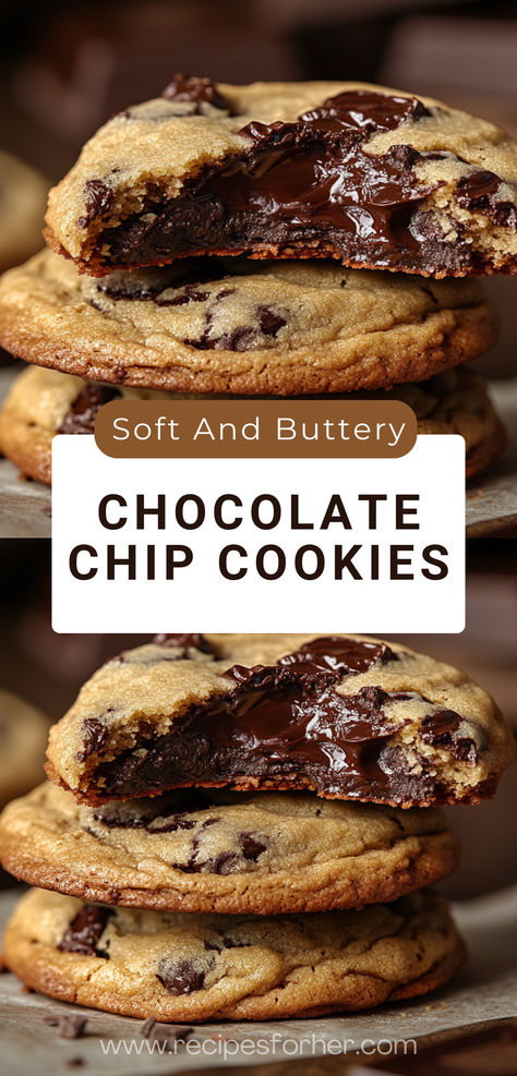 There’s something special about baking from scratch, and these chocolate chip cookies prove it. Soft, buttery, and full of chocolate chunks, this recipe will make you skip the store-bought versions for good.

#HomemadeCookies #FromScratchBaking #ChocolateChipCookies #FamilyFavorites #BakingAtHome Soft Gooey Chocolate Chip Cookies, Smitten Kitchen Chocolate Chip Cookies, Scratch Chocolate Chip Cookies, Chocolate Chip Cookies From Scratch, Buttery Chocolate Chip Cookies, Chunky Chocolate Chip Cookies, Baked Chocolate Chip Cookies, Soft Chocolate Chip Cookies Recipe, Baking From Scratch