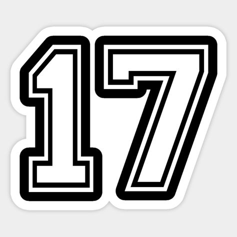 17 Number Logo, Number 17 Wallpaper, Number 17 Tattoo, 17 Number Design, 17 Font, Bolo Motocross, Seventeen Number, Bolo Do Mario, Victoria Adams