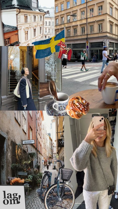 Swedish Outfits Aesthetic, Sweden Photo Ideas, Scandi Lifestyle Aesthetic, Swedish Fika Aesthetic, Sweden Girl Aesthetic, Scandinavian Astethic, Stockholm Summer Aesthetic, Sweden Aesthetic Stockholm, Scandinavia Aesthetics