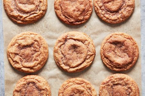 Sweet Potato Snickerdoodles Recipe | Kitchn Snickerdoodles Recipe, Potato Cookies, Sweet Potato Cookies, Sweet Potato Bowls, Canning Sweet Potatoes, Sweets Bar, Snickerdoodle Recipe, Classic Cookies, Mashed Sweet Potatoes