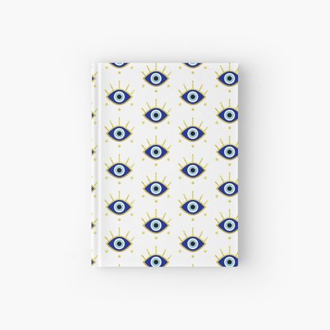 Journals Covers, Evil Eye Protection, Blank Page, Journal Design, Journal Covers, Eye Protection, A Journal, Hardcover Journals, Evil Eye