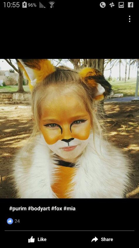 Fox makeup Kids Fox Makeup, Fox Makeup Kids, Kid Fox Makeup, Diy Fox Costume For Kids, Fox Costume Makeup, Fox Makeup Halloween, Dorothy Costume Diy, Fox Costume Diy, Fox Face Paint