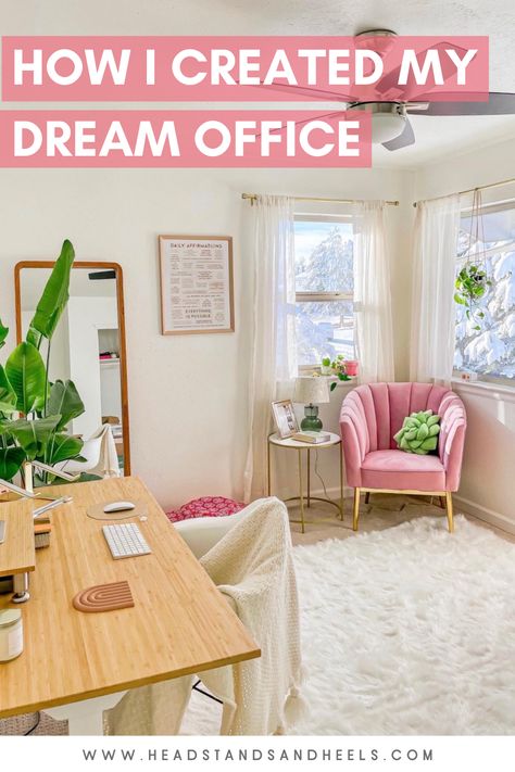 How I Created My Dream Office Dream Home Office, Working For Myself, Two Story Windows, Tiny Desk, Tiny Desks, Brooklyn Apartment, Dream Office, Cobble Hill, Second Story