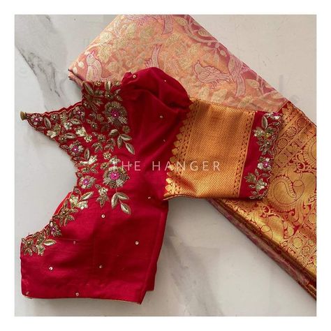 Wedding Edit, Latest Bridal Blouse Designs, Blouse Designs High Neck, Traditional Blouse Designs, Wedding Saree Blouse Designs, Latest Model Blouse Designs, Cutwork Blouse Designs, Wedding Blouse Designs, The Hanger