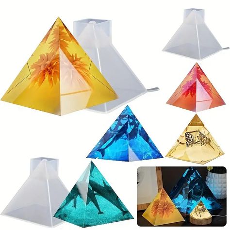 3 Sizes Diy Crystal Drip Resin High Translucent Mirror - Temu Resin Art Molds, Making Silicone Molds, Formy Silikonowe, Candle Making Molds, Silicone Resin Molds, Candle Art, Casting Resin Molds, Epoxy Resin Crafts, Kraf Diy