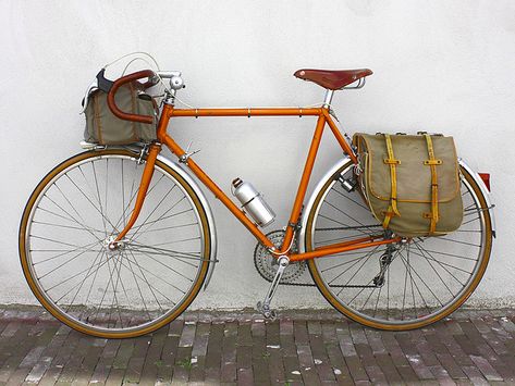 Randonneur Bike, Bike Restoration, Classic Road Bike, Bike Packing, Bicycle Camping, Touring Bicycles, Road Bike Vintage, Bike Touring, Velo Vintage