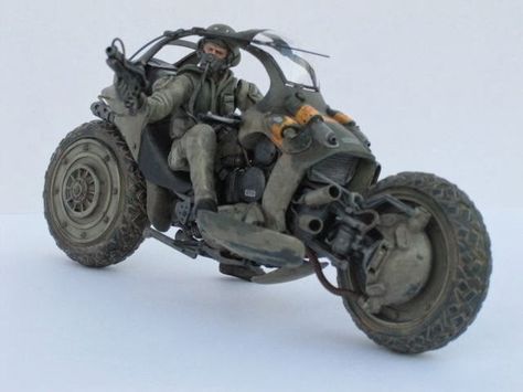 Recumbent Style military/Zombie Defense Bike Futuristic Motorcycle, Concept Motorcycles, Future Tech, Army Vehicles, Motorcycle Design, Futuristic Cars, Military Equipment, Bike Design, Zombie Apocalypse