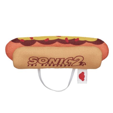 Sonic Chili Dog Wristie Sonic Hotdogs, Sonic Chili Dog, Sonic Eating Chili Dog, Tails Plush Sonic, Sonic Keychain, Sonic Plush, Chili Dog, Wrist Accessories, Chili Dogs