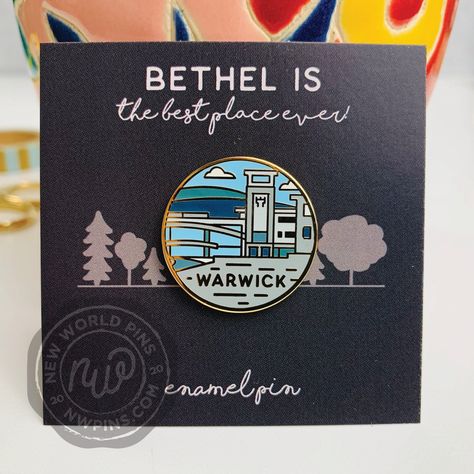 Warwick Bethel Souvenir Enamel Pin- JW pins, nwpins, new world pins Bethel Gifts Jw, Pioneer Jw, Jw Ministry, Best Life Ever, Jw Pioneer Gifts, Jw Pioneer, Pioneer Gifts, Sunday Dress, Jw Gifts