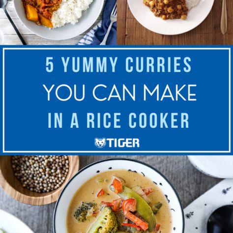 6 Easy Vegan Rice Cooker Recipes - TIGER CORPORATION U.S.A. | Rice Cookers, Small kitchen electronics Rice Maker Recipes, Types Of Curry, Easy Sushi Rolls, Making Sushi At Home, Japanese Rice Dishes, Recipes Tofu, Rice Maker, Sushi Roll Recipes, Cooking Spaghetti