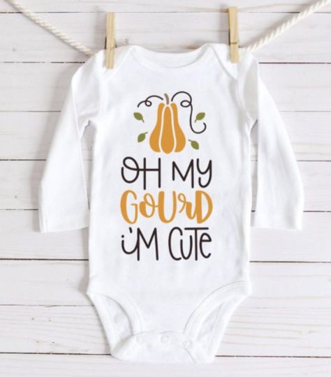 10 Adorable Baby's First Thanksgiving Outfits - DIY Darlin' Thanksgiving Shirts For Baby, My First Holiday Onesies, Thanksgiving Onsie Ideas, Fall Onesie Ideas, Thanksgiving Onesie Girl, Thanksgiving Onesie Boy, Baby Onsies Ideas Girl, Onsies Ideas Girl, First Thanksgiving Onesie