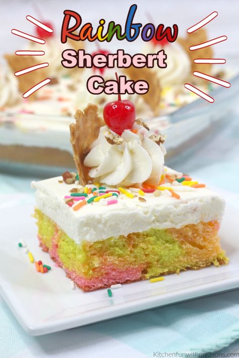 Sherbert Cake, Birthday Cake Flavors, Diy Birthday Cake, Lime Cake, Vanilla Buttercream Frosting, Birthday Desserts, Traditional Cakes, Delicious Cake Recipes, Just Bake