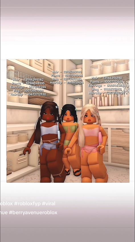 Trio Berry Avenue Codes, Matching Trio Outfits, Roblox Berry Avenue Codes, Roblox Fit Codes, Preppy Decal, Code Clothing, Bloxburg Outfits, Berry Avenue Outfit Codes, Match Three