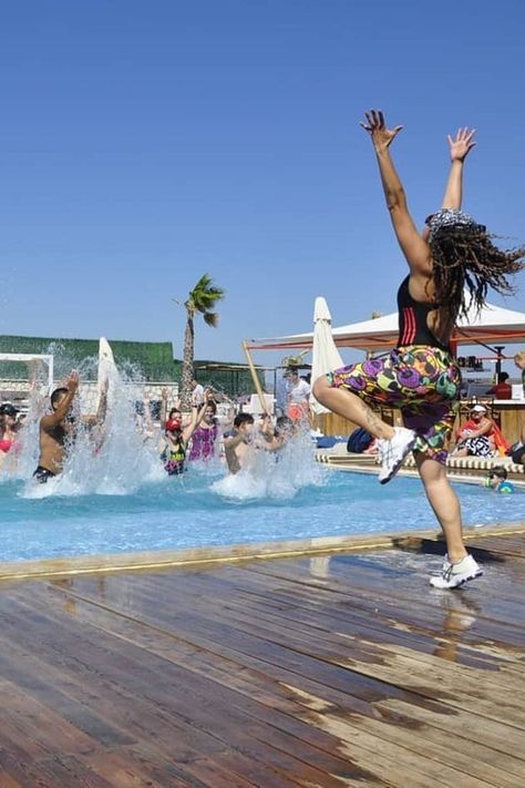 Aqua Zumba Is a Thing, So Catch Us Showing Off Our Moves at the Next Pool Party Aqua Zumba, Massage Images, Zumba Party, Dream Hotel, Zumba (dance), Zumba Videos, Dream Hotels, Zumba Dance, Types Of Dancing