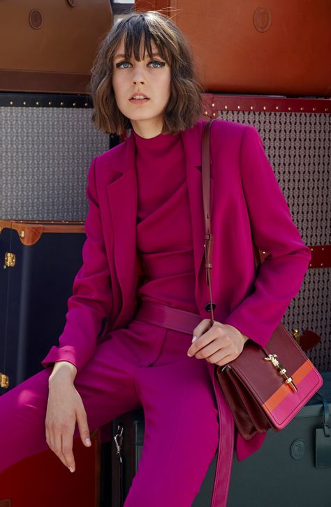 TRUSSARDI RESORT 2019,fashion Vogue London, Monochromatic Fashion, Monochromatic Outfit, Cool Winter, Mode Chic, Stil Inspiration, 가을 패션, Mode Inspiration, Mode Style