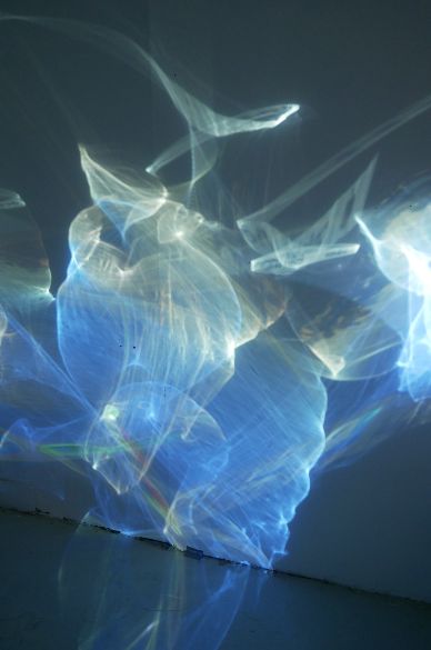 Underwater Art Installation, Air Art Installation, Immersive Light Installation, Fragments Of Light, Water Lighting Effect, Light And Space Art, Light Projection Installation, Lighting Art Installation, Projector Art Installation