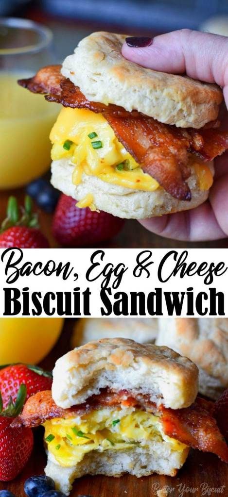 Bacon Egg And Cheese Biscuit Sandwich, Breakfast Buiscits Sandwich, Egg Biscuit Sandwich, Breakfast Biscuit Sandwiches Ideas, Bacon Egg Biscuit, Bacon Egg And Cheese Biscuits, Sausage Egg And Cheese Biscuit, Biscuit Breakfast Sandwich, Quick Grab And Go Breakfast