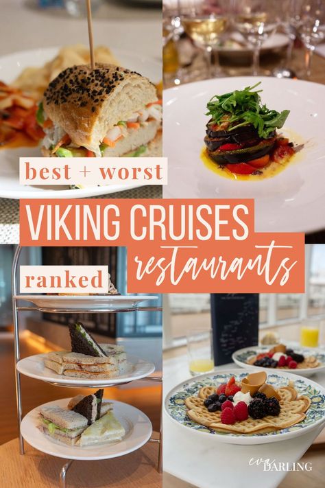 Viking Ocean Cruises restaurants offer everything from afternoon tea to fresh Italian pasta and Nordic waffles. Click this pin to discover all the best restaurants on Viking Cruises ships!  mamsens, torshavn, the chef's table, wintergarden, explorer's lounge, viking cruises restaurants, best dining Viking Ocean Cruises, Viking Cruises room service Cruise Rooms, Viking Ocean Cruise, Viking Cruises, Ocean Cruise, Restaurant Offers, Best Cruise, Vegetarian Options, Cruise Tips, Best Dining