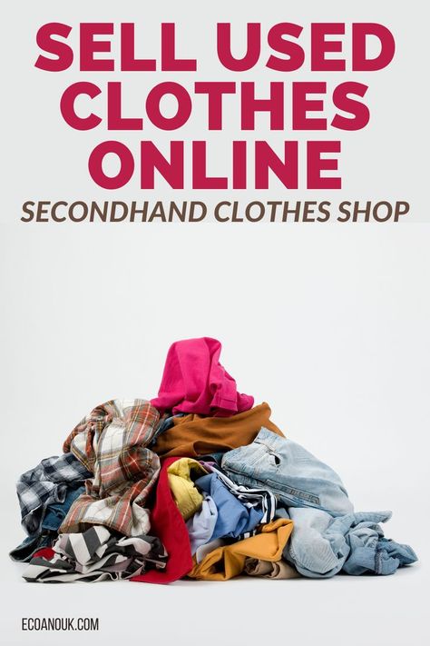 sell used clothes Selling Used Clothes Online, Thrift Tips, Preloved Fashion, Selling Used Clothes, Selling Clothes Online, Thrift Store Fashion, Money Clothing, Reselling Clothes, Reselling Business