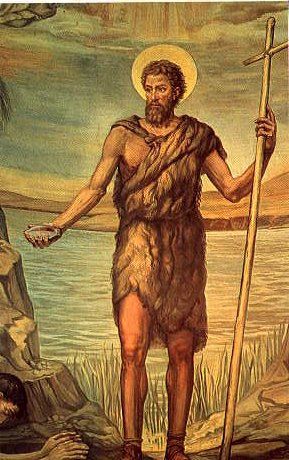 St. John The Baptist Alchemy Art, St John The Baptist, Angel Warrior, Bible Characters, Christian Devotions, John The Baptist, The Eighth Day, A Cup Of Coffee, The Kingdom Of God