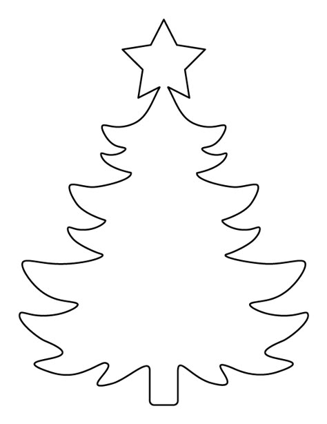 Printable large Christmas tree pattern. Use the pattern for crafts, creating stencils, scrapbooking, and more. Free PDF template to download and print at http://patternuniverse.com/download/large-christmas-tree-pattern/. Christmas Tree Cut Out, Christmas Tree Outline, Christmas Tree Stencil, Christmas Tree Printable, Tree Template, Christmas Tree Template, Christmas Tree Coloring Page, Tree Templates, Tree Coloring Page