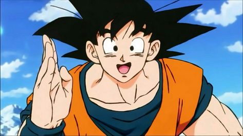 Goku Goku Smiling, Shintani Style, Goku Pics, Goku Drawing, Smile Icon, Dragon Ball Art Goku, Dragon Ball Super Goku, Popular Manga, Dragon Ball Image