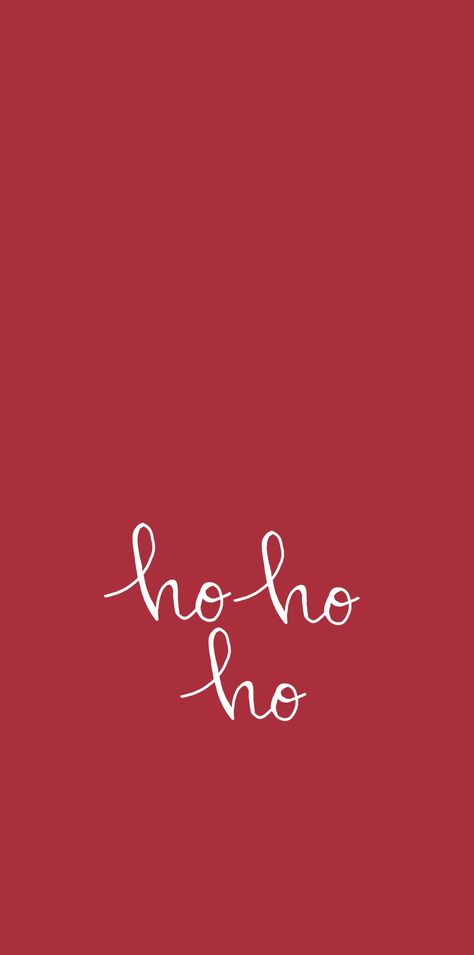 Hohoho Christmas Wallpaper, Ho Ho Ho Wallpaper, Christmas Eve Wallpaper, Christmas Wallpaper Red, Red Christmas Wallpaper, Festive Wallpaper, Seasonal Wallpaper, Christmas Widgets, Ipad Backgrounds