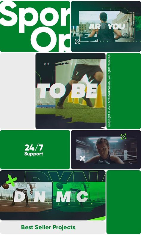 “Sports Opener is an Energetic upbeat template for After Effects. Using Dynamic Typography and animated video and graphics to create a Sport Promo intro templates.” Dynamic Typography, Intro Animation, After Effects Templates, Video Template, Motion Design, After Effects, Motion Graphics, Video Editing, Animated Gif