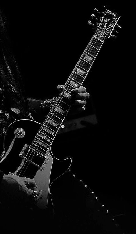 Black Guitar Wallpaper, Music Aesthetic Black And White, Electric Guitar Wallpaper, Electric Guitar Aesthetic, Dark Grunge Aesthetic, Guitar Aesthetic, Gothic Music, Iphone Music, Guitar Obsession