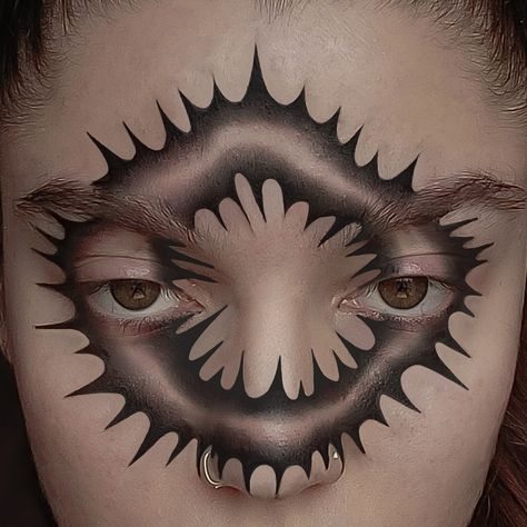 https://instagram.com/aquilasexy?igshid=YmMyMTA2M2Y= Thorn Makeup, Makeup Avant Garde, Abstract Makeup, Funky Makeup, Makeup Portfolio, Alt Makeup, Face Art Makeup, Face Paint Makeup, Avant Garde Makeup