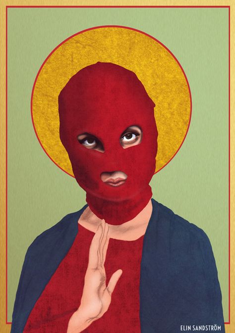 Sisterhood of Saints — Elin Eplet sandström Arte Grunge, Protest Art, Arte Punk, Arte Inspo, Art Et Illustration, Aesthetic Art, Madonna, Collage Art, Art Inspo